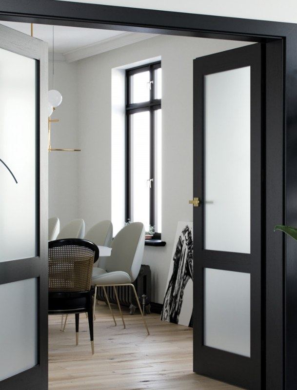 Wesmarc Glass door, catalogue plate